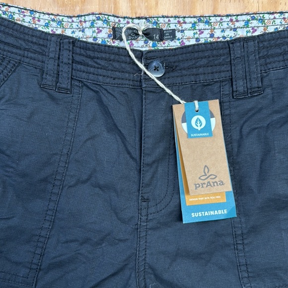 prAna Mari Short, Black - Picture 2 of 6